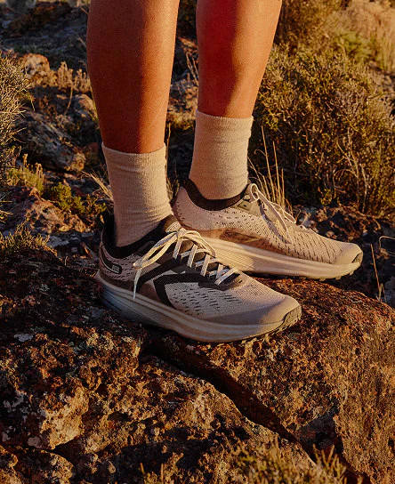 Men's Seek Trail Running Shoe  |  Safari/Black - Image 8