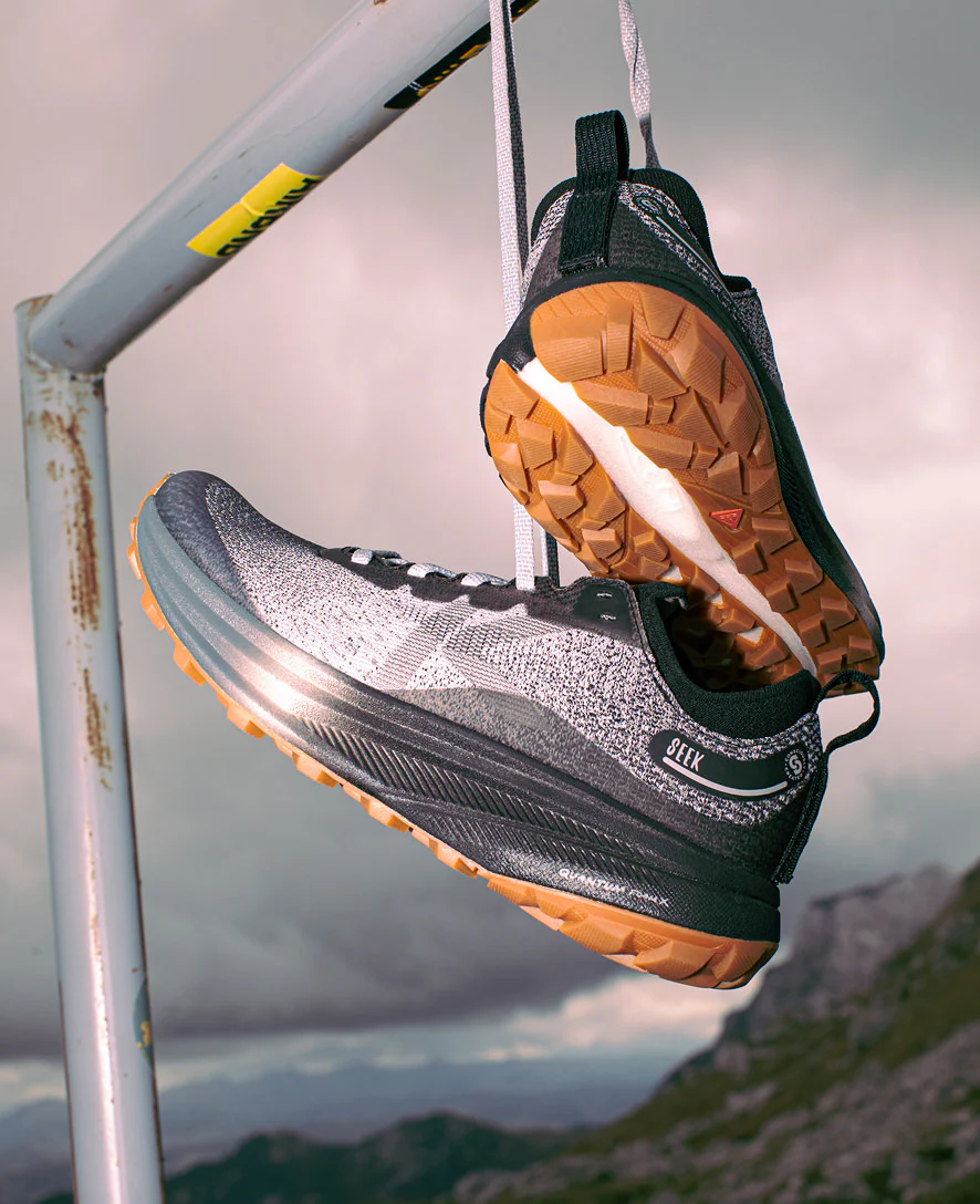 Men's Seek Trail Running Shoe  |  Willowherb/Orange Peel - Image 8