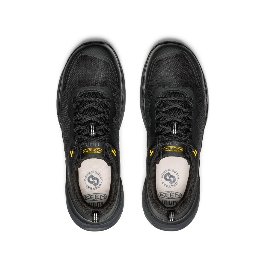 Men's Speedworks Work Sneaker (Carbon Toe) | Black/Steel Grey - Image 4