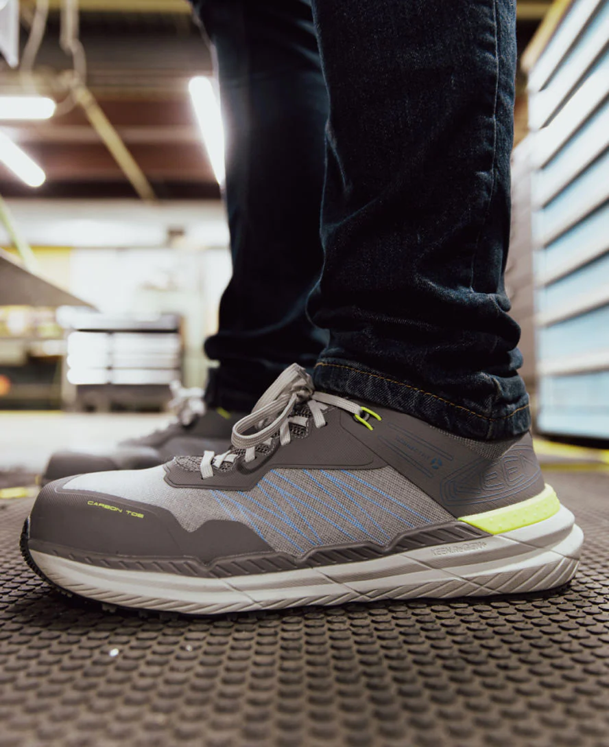 Men's Speedworks ESD Work Sneaker (Carbon Toe) | Steel Grey/Vintage Indigo - Image 9