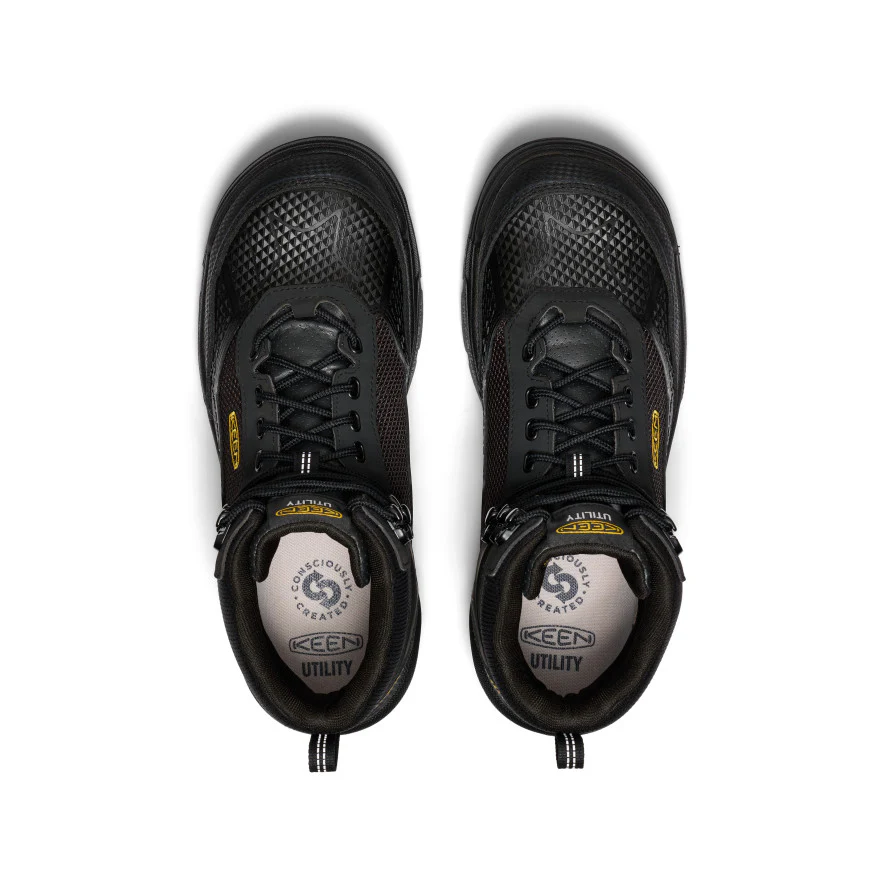 Men's Stronglite Waterproof Boot (Carbon Toe)  |  Black/Black - Image 4
