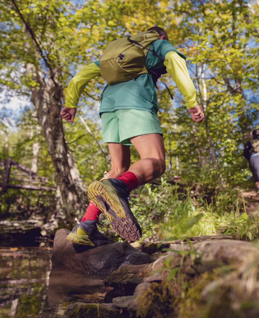 Men's Targhee Apex Wide Waterproof Hiking Boot | Dark Olive/Khaki - Image 9