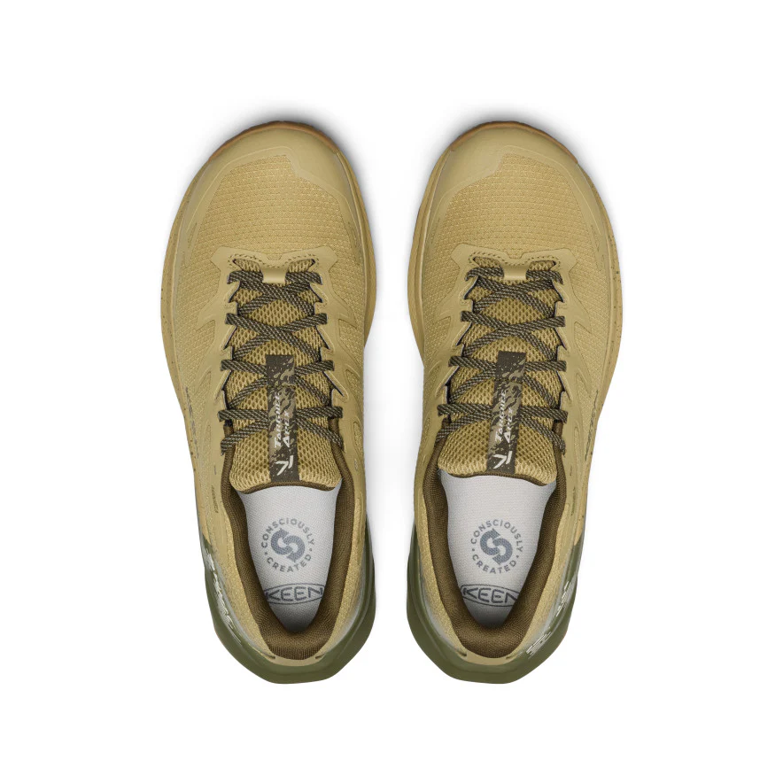 Men's Targhee Apex Waterproof Hiking Shoe | Dark Olive/Khaki - Image 4
