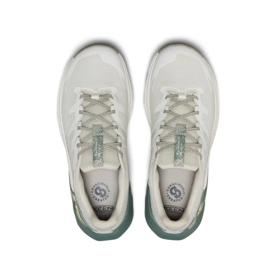 Men's Targhee Apex Waterproof Hiking Shoe | Star White/Lily Pad - Image 4