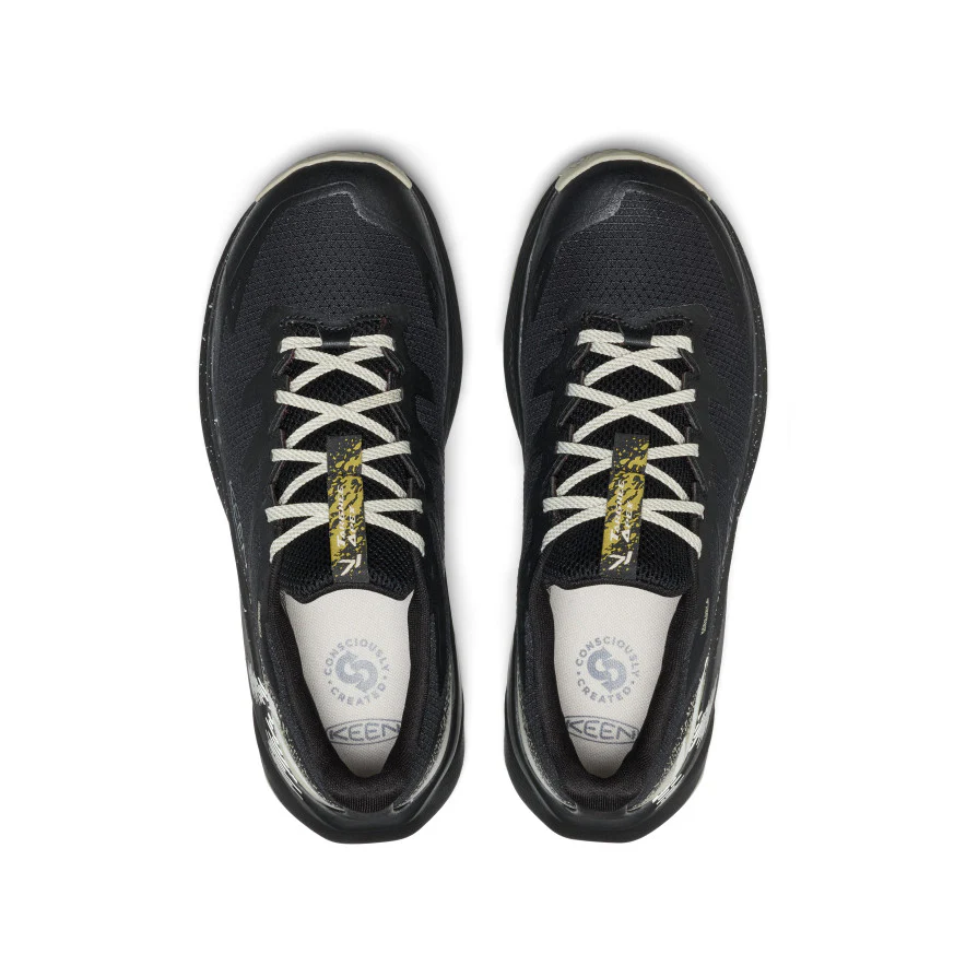 Men's Targhee Apex Wide Waterproof Hiking Shoe | Black/Abbey Stone - Image 4