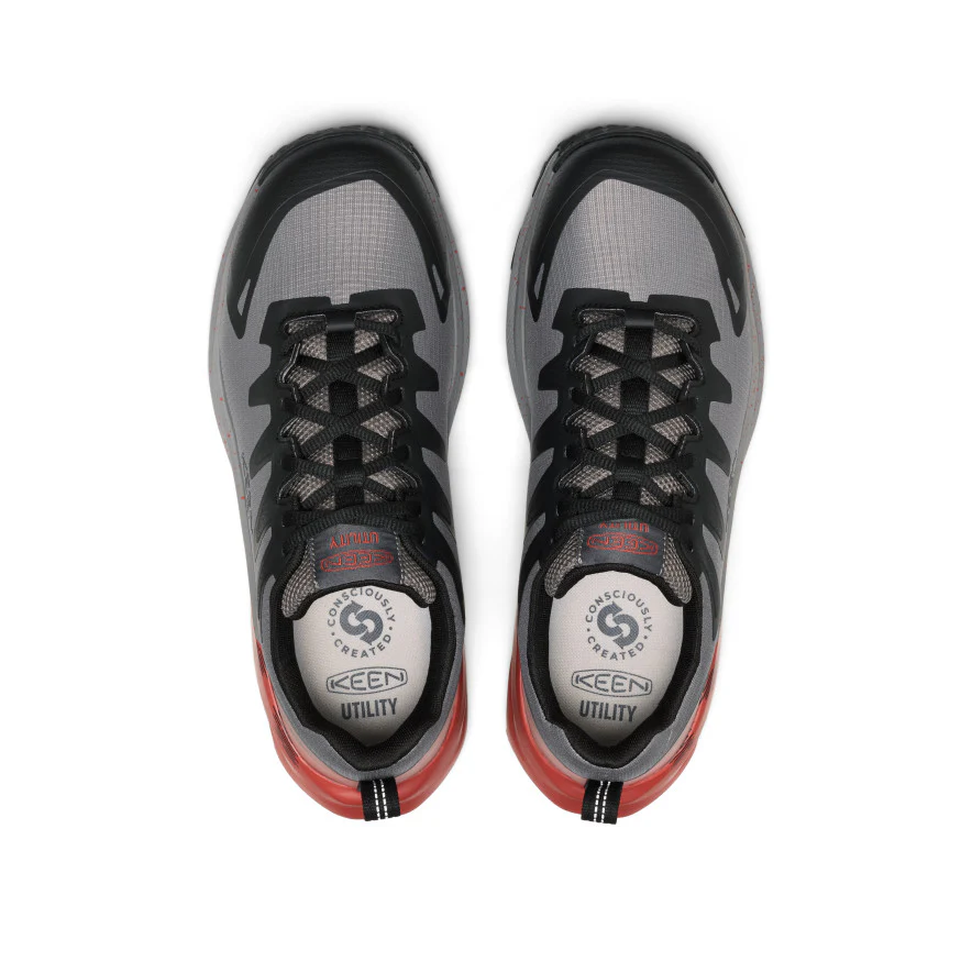 Men's Targhee Blur Work Shoe (Carbon Toe) | Steel Grey/Black - Image 4