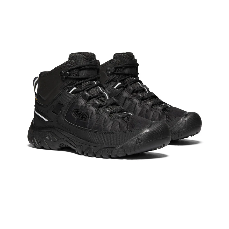 Men's Targhee EXP Waterproof Hiking Boot  |  Black/Black - Image 2
