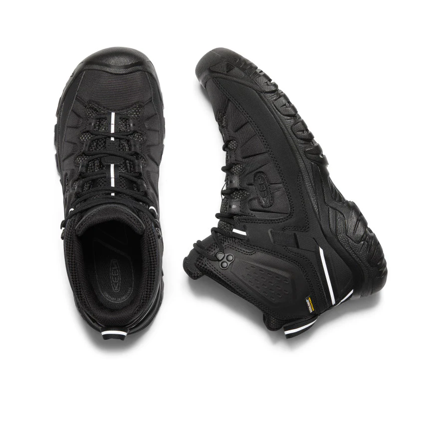 Men's Targhee EXP Waterproof Hiking Boot  |  Black/Black - Image 4