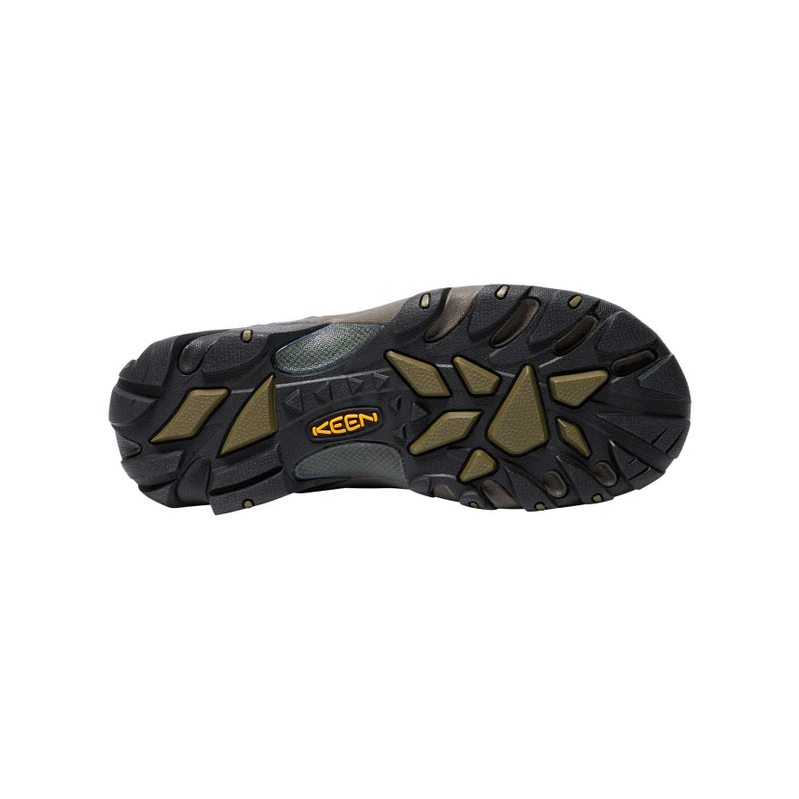 Men's Targhee II Mid Waterproof Hiking Boots  |  Canteen/Dark Olive - Image 5