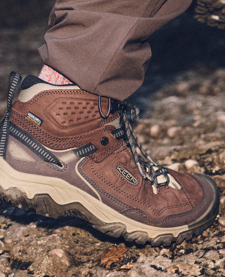 Men's Targhee IV Waterproof Hiking Boot  |  Java/Brindle - Image 8