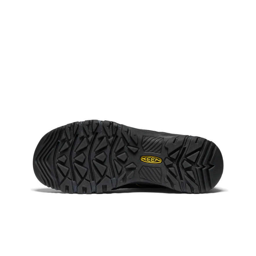 Men's Targhee IV Wide Waterproof Hiking Boot  |  Triple Black - Image 6