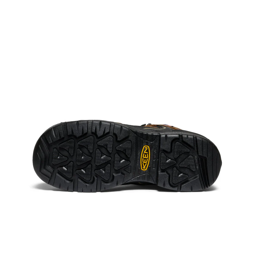 Men's Targhee IV Waterproof Work Boot (Carbon Toe)  |  Dark Earth/Black - Image 6