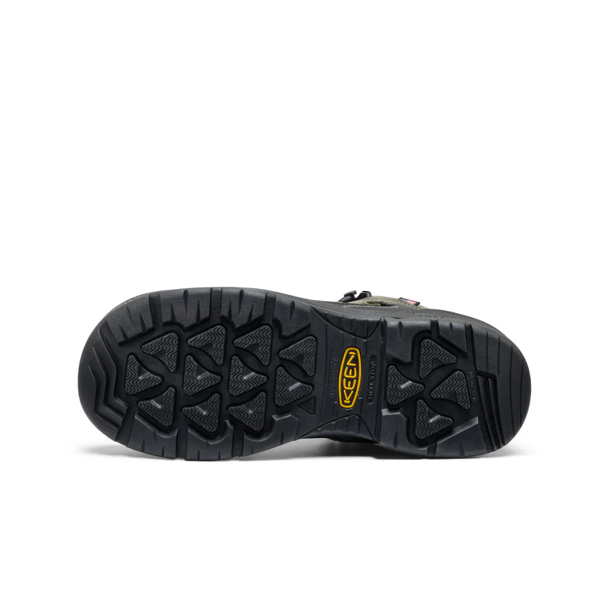 Men's Targhee IV Waterproof Work Boot (Carbon Toe)  |  Magnet/Black - Image 6