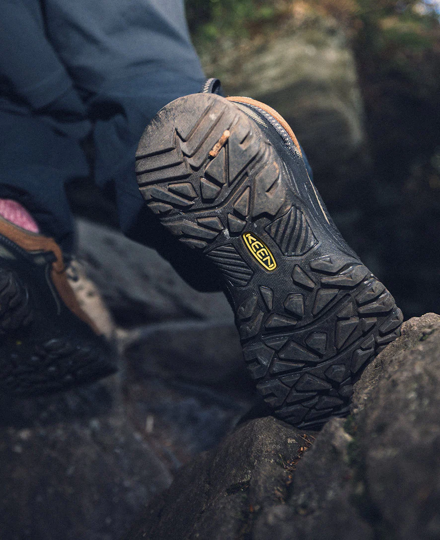 Men's Targhee IV Waterproof Hiking Shoe  |  Bison/Black - Image 9
