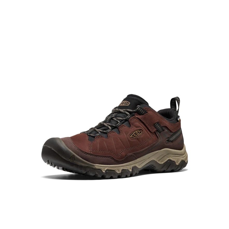 Men's Targhee IV Waterproof Hiking Shoe  |  Java/Bison - Image 3