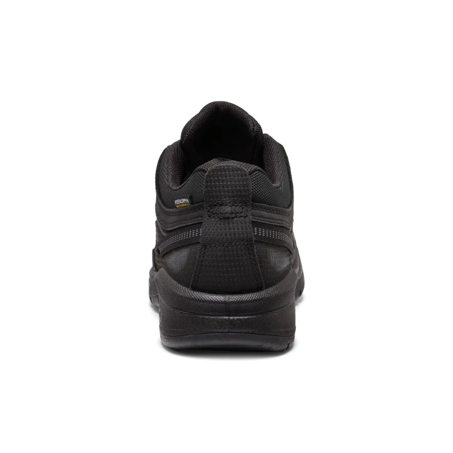 Men's Targhee IV Waterproof Work Shoe (Soft Toe)  |  Black/Black - Image 5