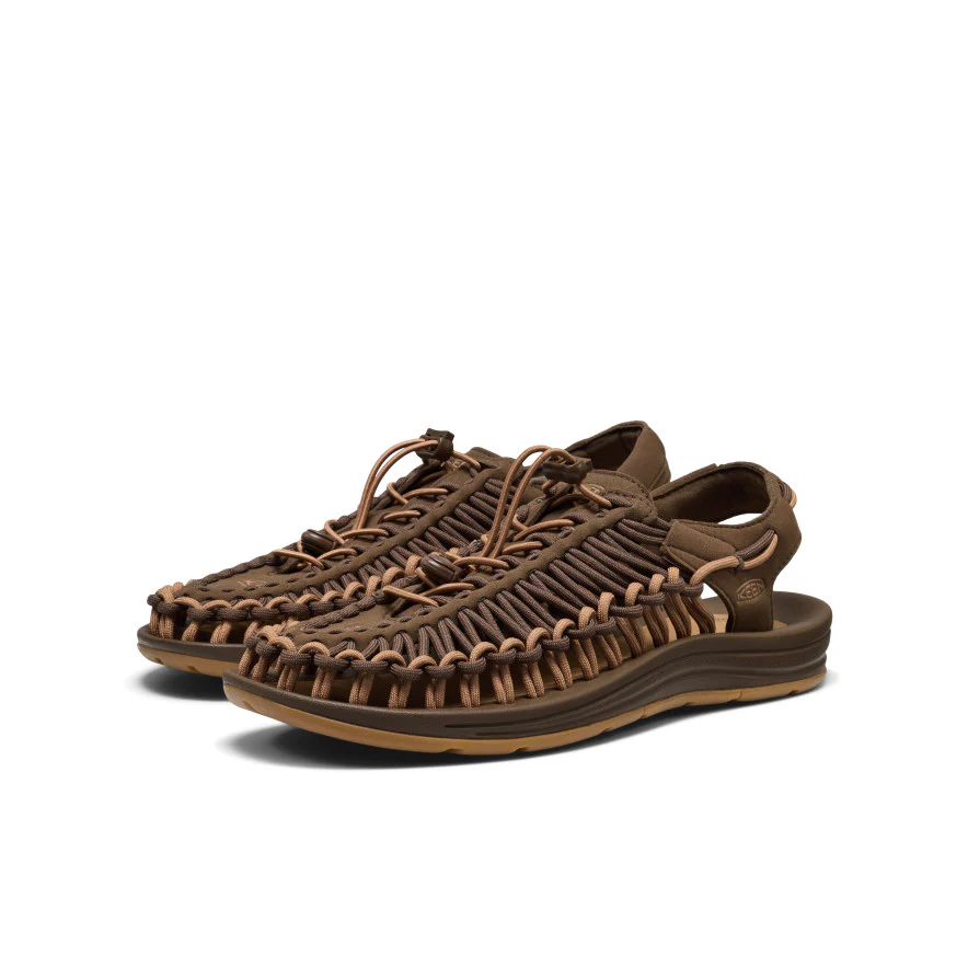 Men's UNEEK Sneaker  |  Dark Earth/Chipmunk - Image 2