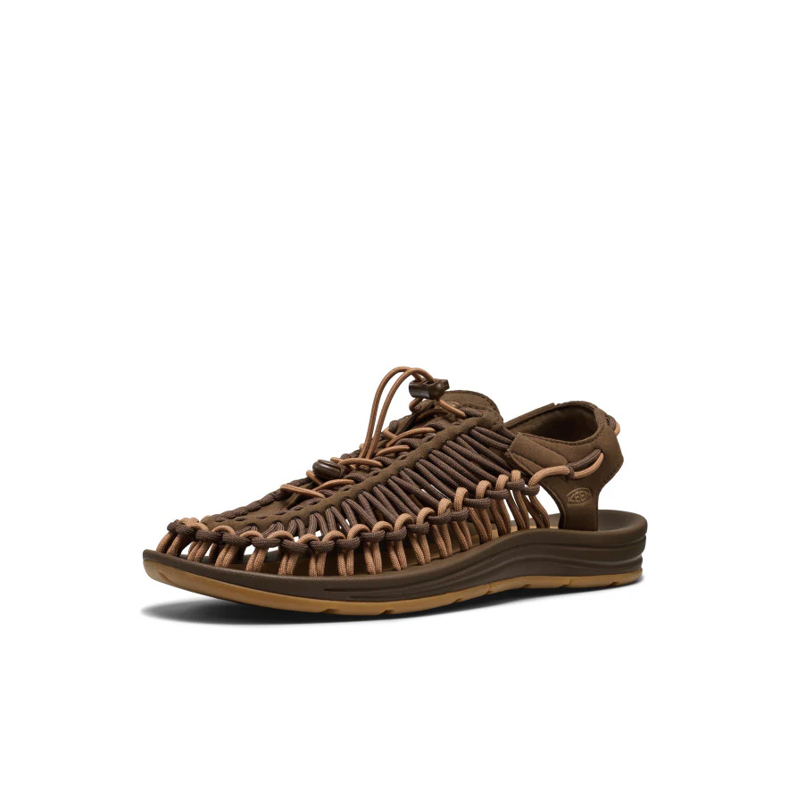 Men's UNEEK Sneaker  |  Dark Earth/Chipmunk - Image 3