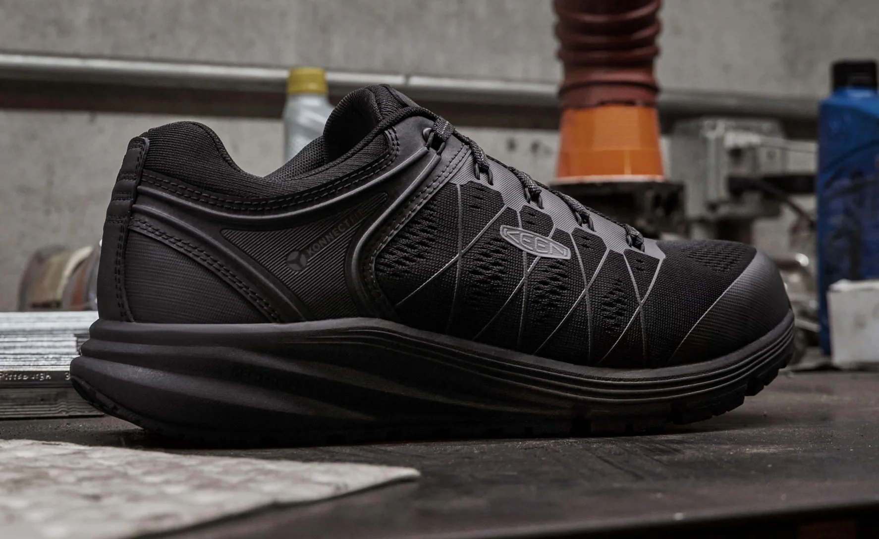 Men's Vista Energy (Carbon Toe)  |  Black/Raven - Image 6