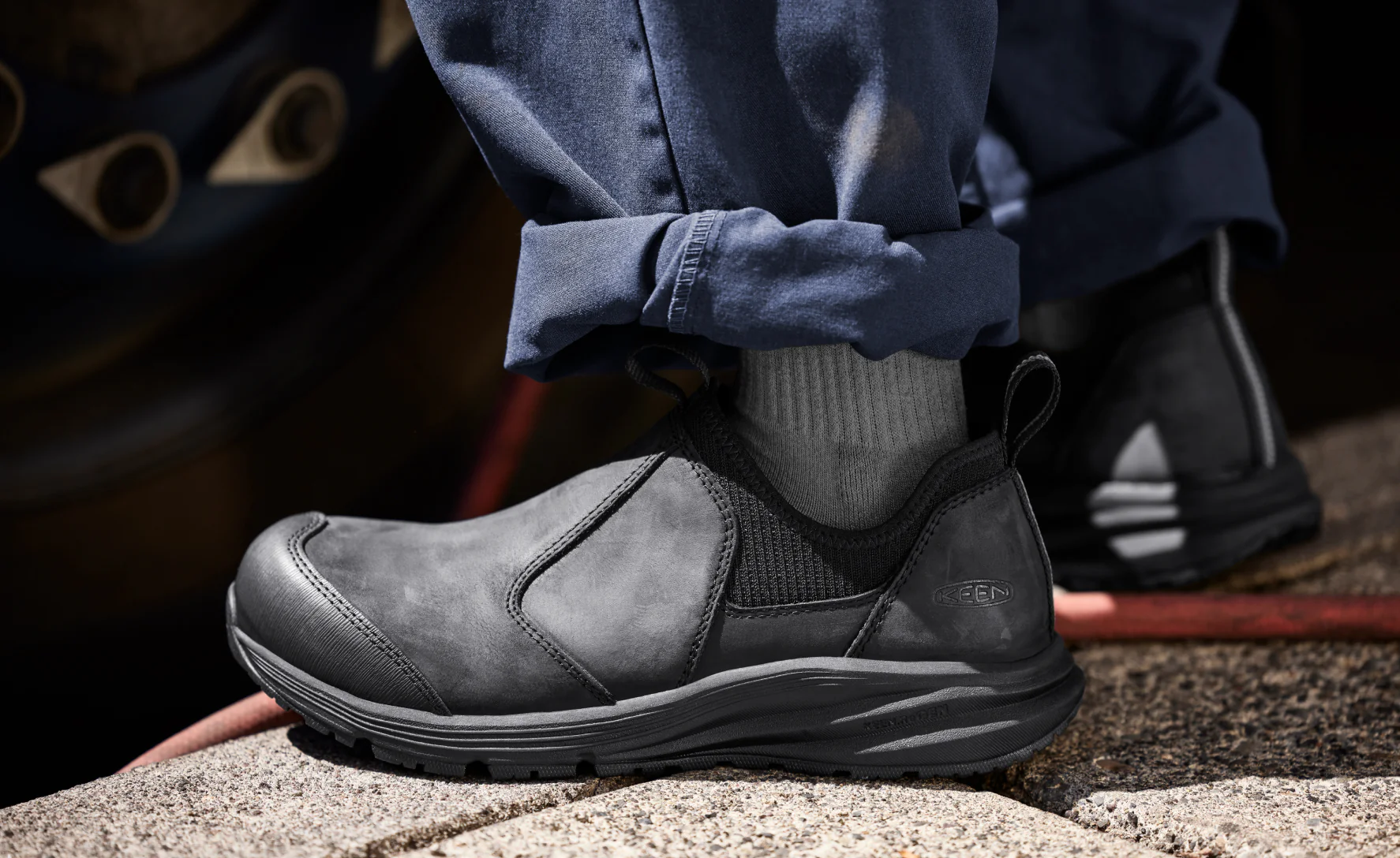 Men's Vista Energy+ Shift ESD (Carbon Toe)  |  Coffee Bean/Black - Image 6