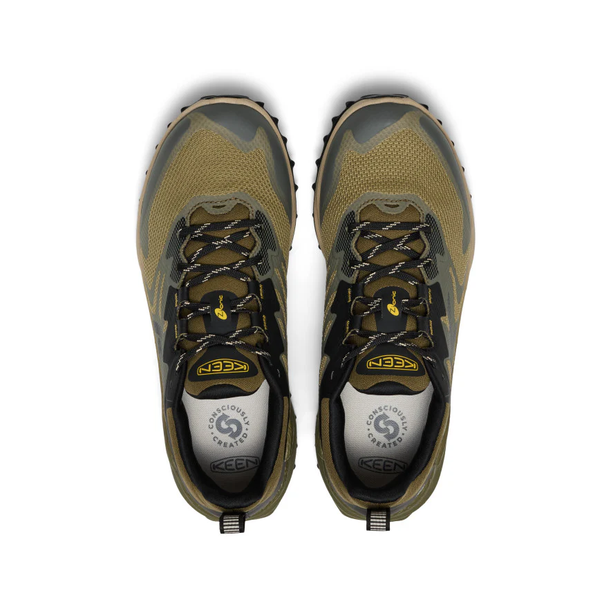 Men's Zionic NXT Waterproof Hiking Shoe  |  Martini Olive/Lemon Curry - Image 4