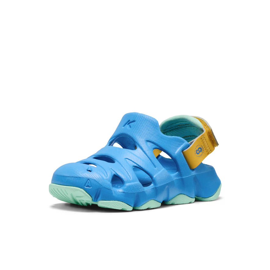 Toddlers' HyperFLT Clog  |  Azure Blue/Daffodil - Image 3