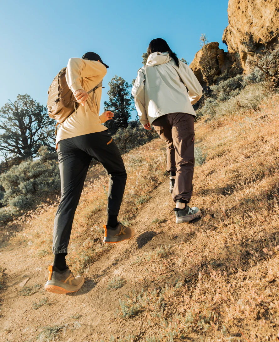 Women's 450 Dirt Hiking Shoe  |  Birch/Nectarine - Image 9