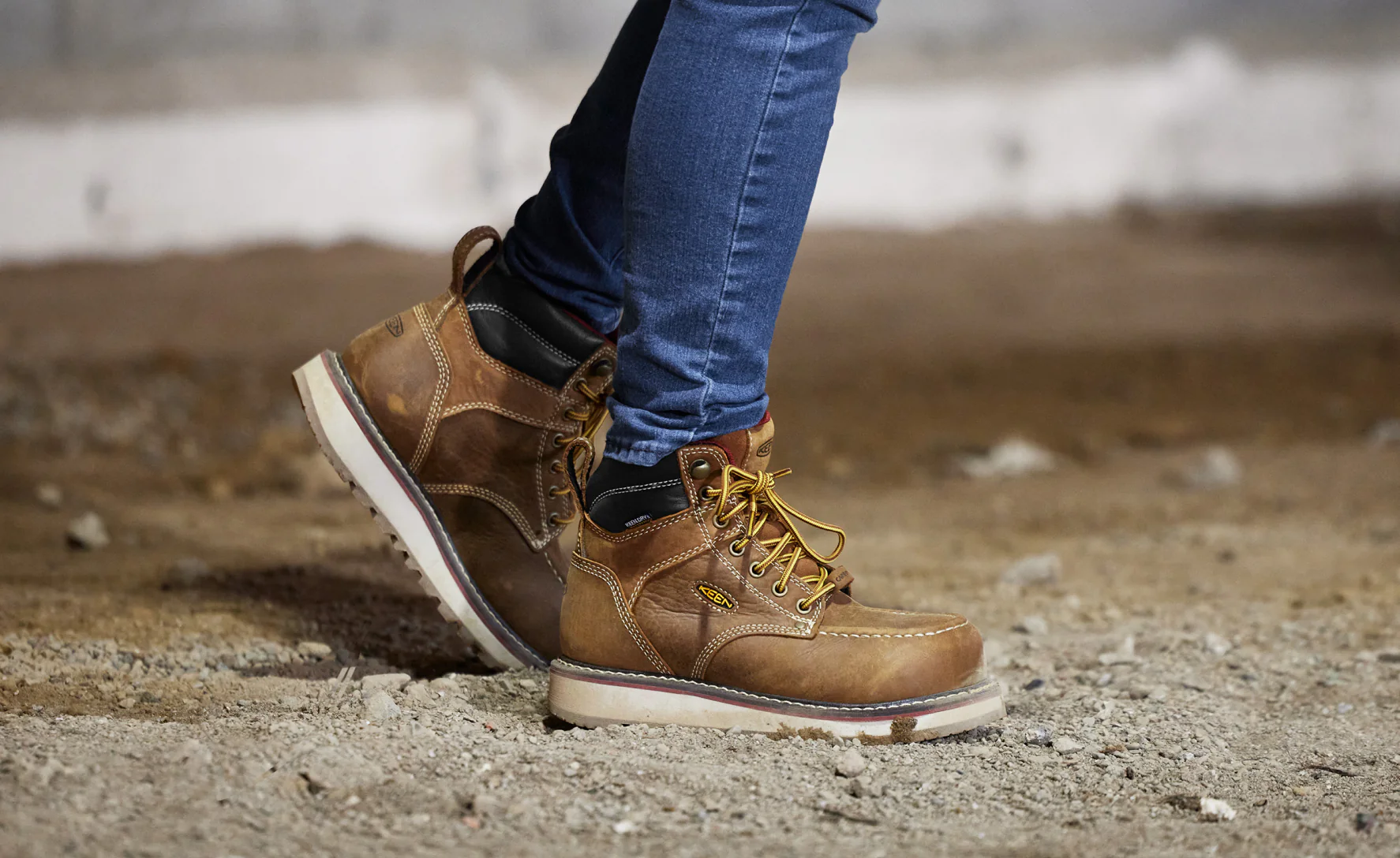 Women's Cincinnati 6" Waterproof Boot (Carbon Toe)  |  Belgian/Sandshell - Image 6