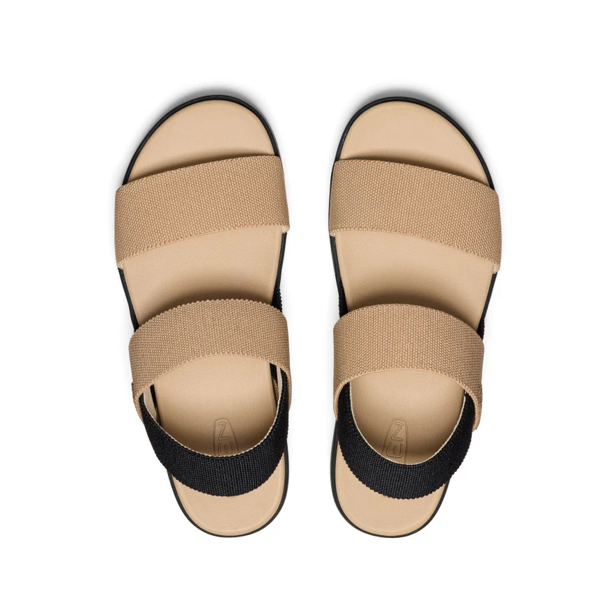 Women's Elle Backstrap Sandal  |  Cornstalk/Black - Image 4