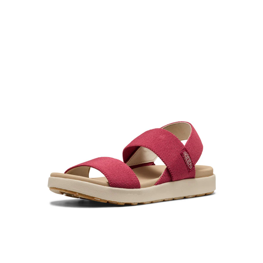 Women's Elle Backstrap Sandal  |  Garnet/Birch - Image 3