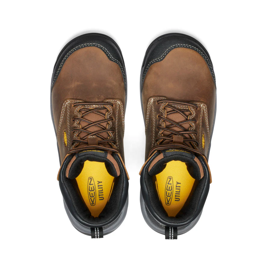 Women's Evanston 6" ESD Boot (Carbon Toe)  |  Bison/Black - Image 4