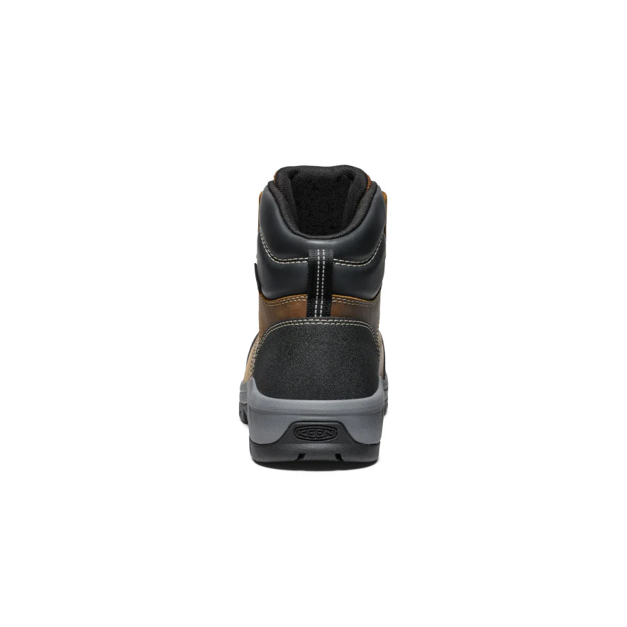 Women's Evanston 6" Waterproof Boot INT MET (Carbon Toe)  |  Bison/Black - Image 5