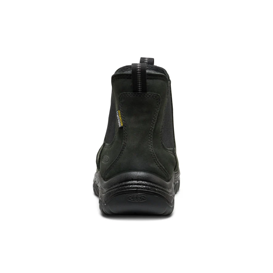 Women's Greta II Waterproof Chelsea | Black/Black - Image 5