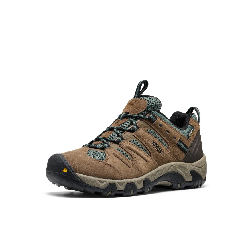 Women's Headout Waterproof Hiking Shoe  |  Shitake/Dark Forest - Image 3
