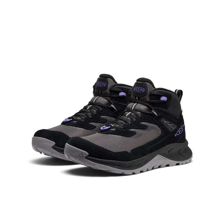Women's Hightrail Polar Waterproof Hiking Boot  |  Black/Aster Purple - Image 2