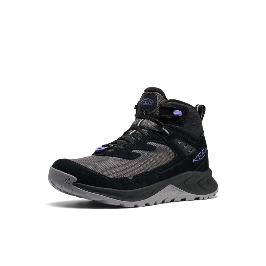 Women's Hightrail Polar Waterproof Hiking Boot  |  Black/Aster Purple - Image 3