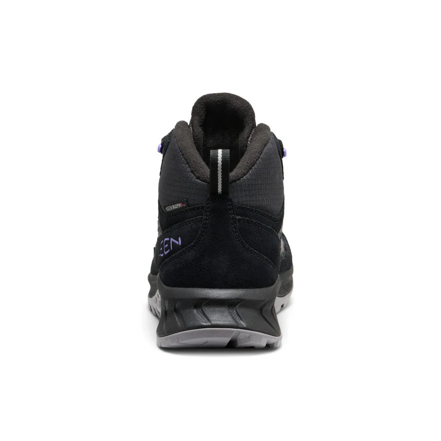 Women's Hightrail Polar Waterproof Hiking Boot  |  Black/Aster Purple - Image 5