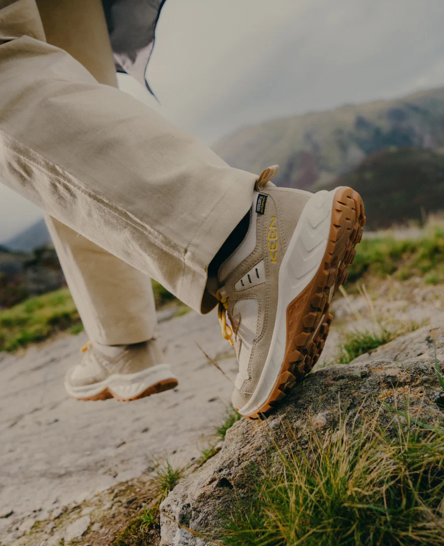 Women's Hightrail Waterproof Hiking Shoe  |  Cork/Birch - Image 8