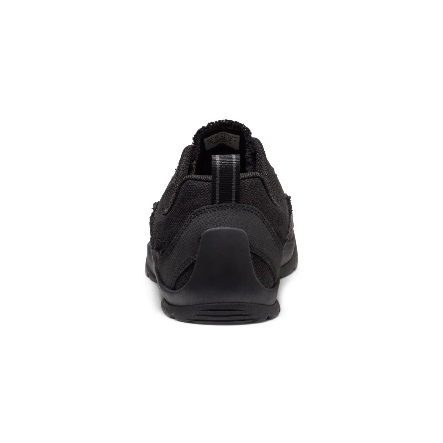 Women's Jasper Split Sneaker  |  Black/Black - Image 6