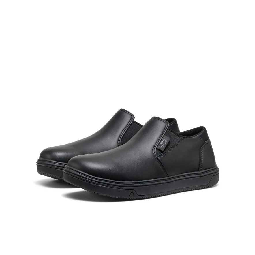 Women's Kenton Shift WTX Work Shoe (Soft Toe)  |  Black/Black - Image 2