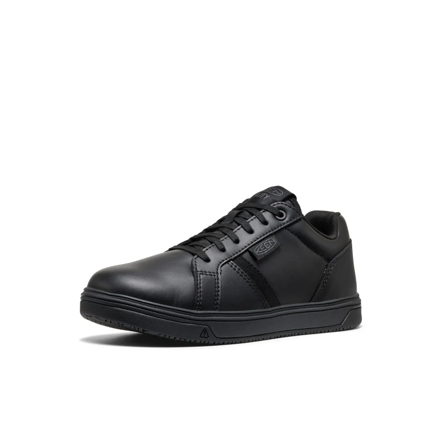 Women's Kenton WTX Work Shoe (Soft Toe)  |  Black/Black - Image 3