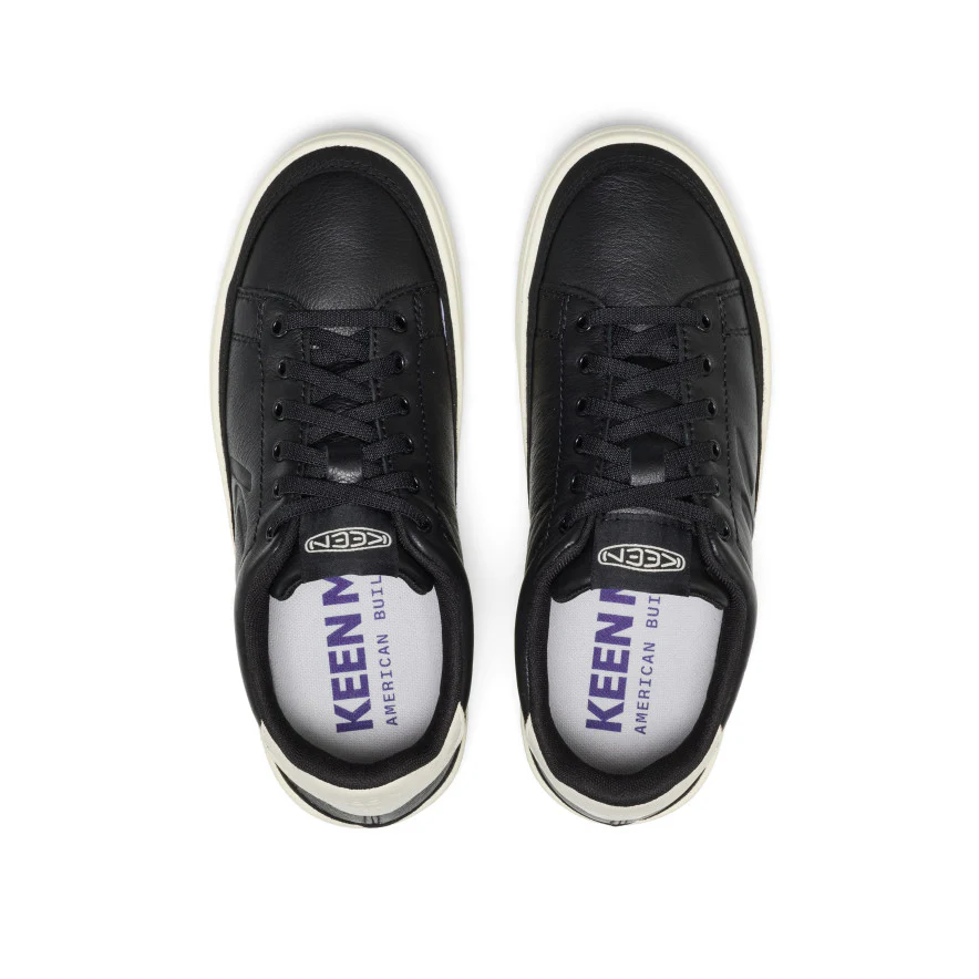 Women's KM1 Leather Sneaker | Black/Birch - Image 4
