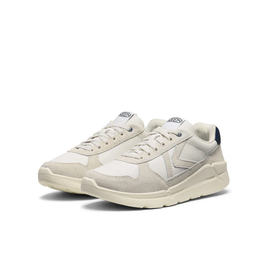 Women's KM2 Leather Jogger  |  Birch/Naval Academy - Image 2