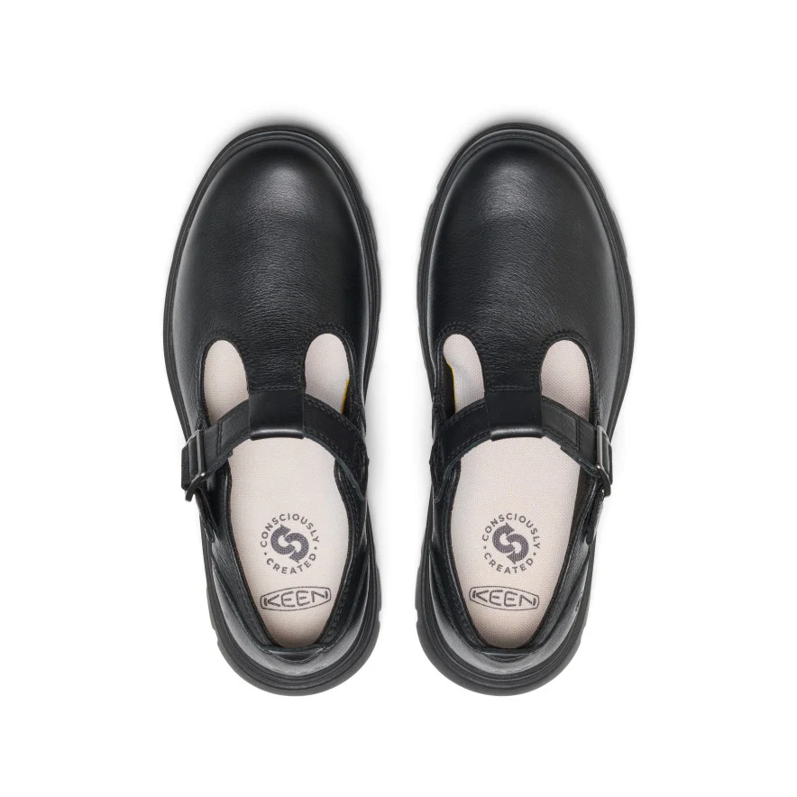 Women's Kosa Mary Jane  |  Black/Black - Image 4