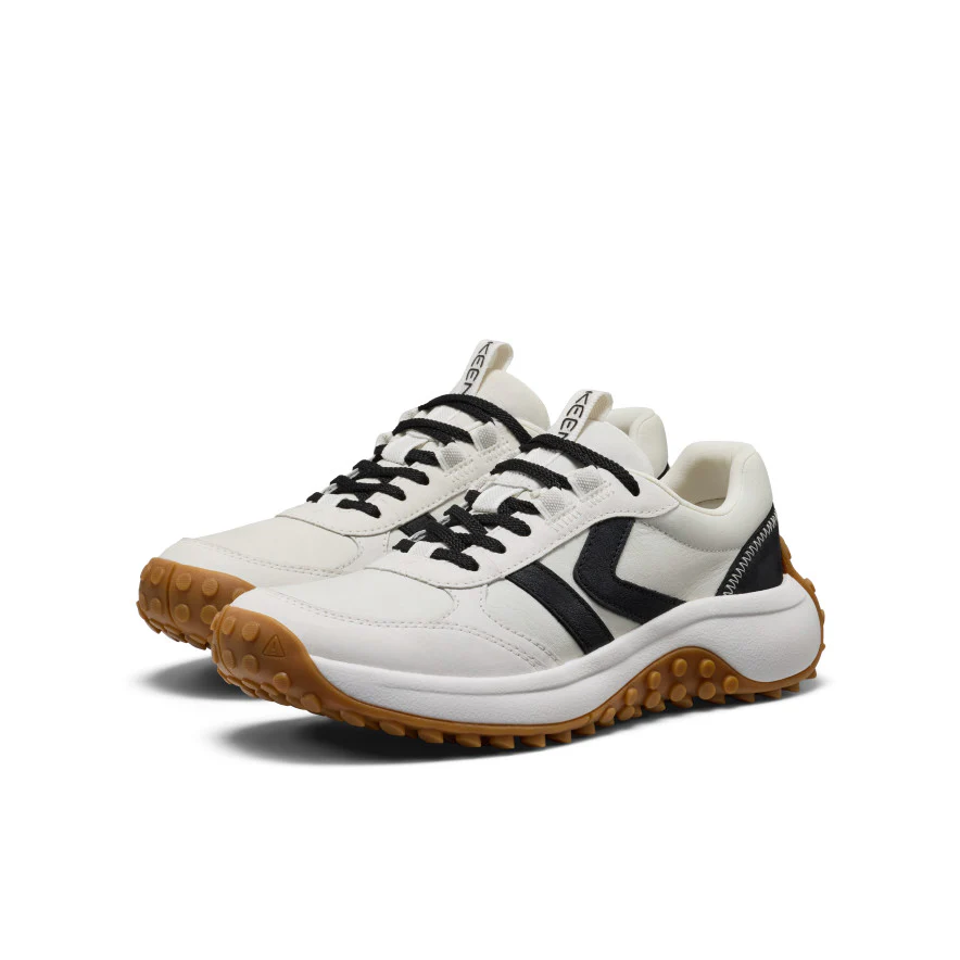 Women's KS86 Leather Sneaker  |  Star White/Black - Image 2