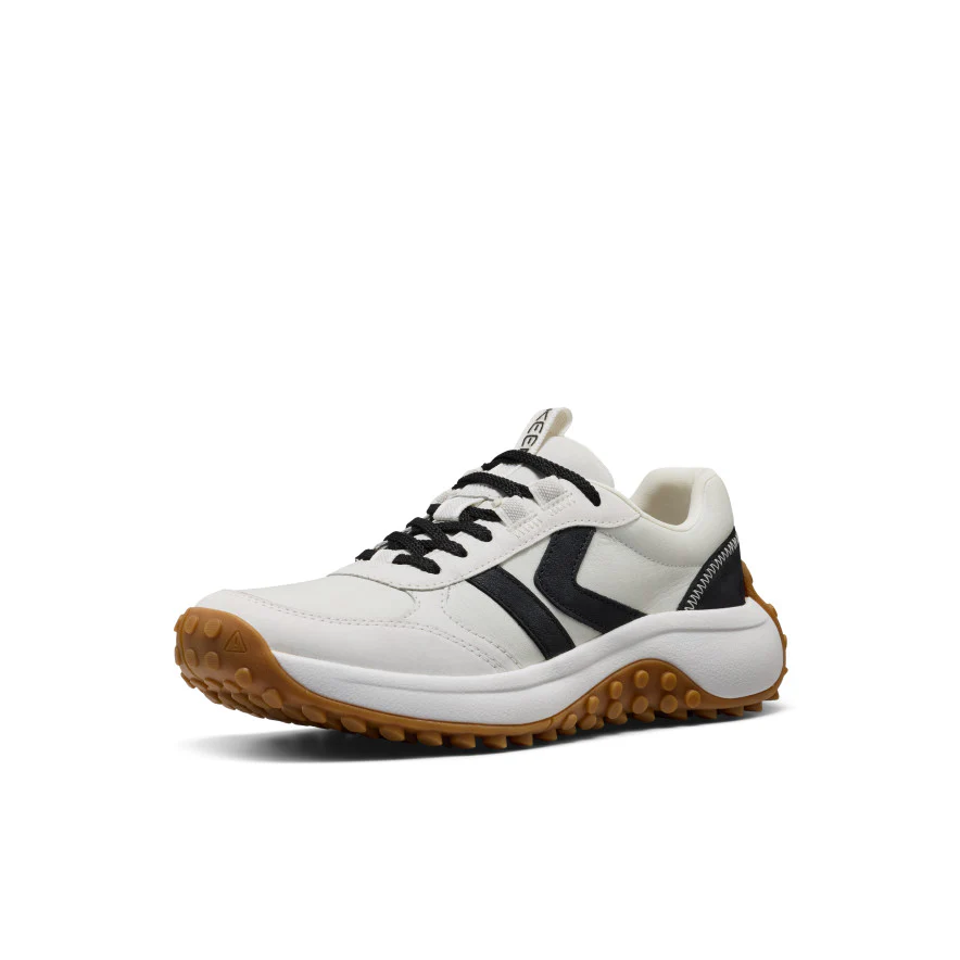 Women's KS86 Leather Sneaker  |  Star White/Black - Image 3