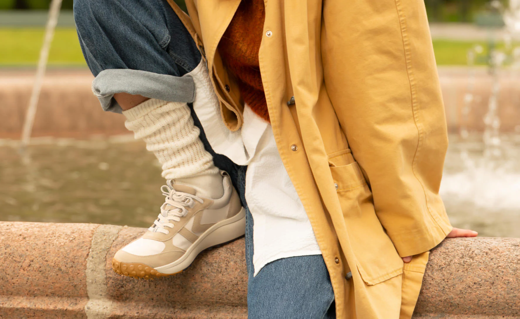 Women's KS86 Sneaker  |  Lily Pad/Birch - Image 7