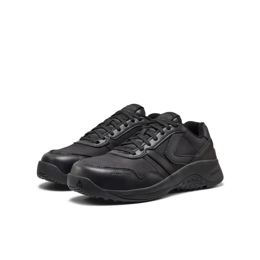 Women's KS86 Utility+ Work Sneaker (Carbon Toe)  |  Black/Black - Image 2
