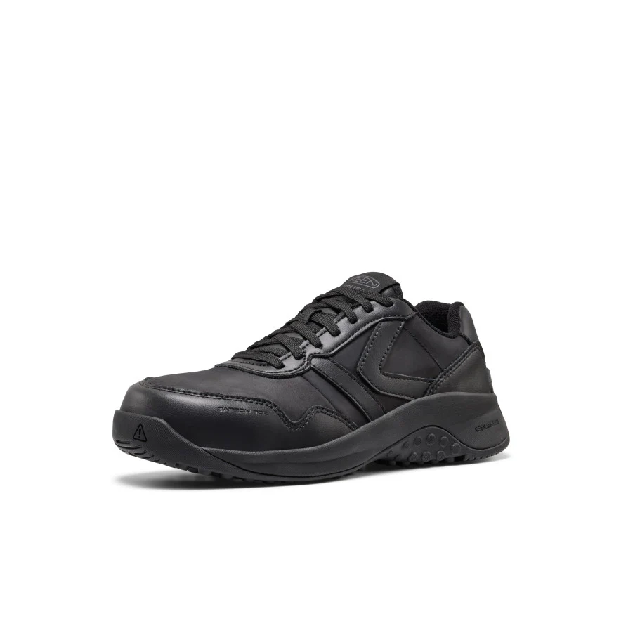 Women's KS86 Utility+ Work Sneaker (Carbon Toe)  |  Black/Black - Image 3