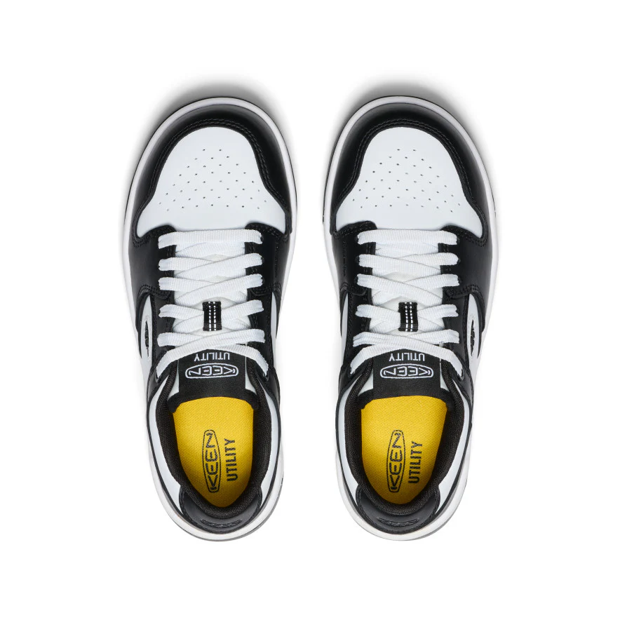 Women's Overton Work Shoe (Carbon Toe)  |  Star White/Black - Image 5